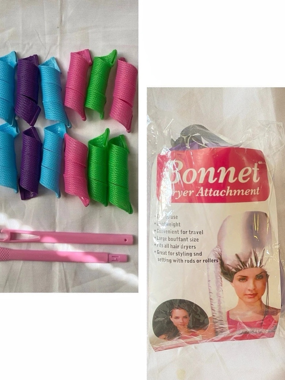 Bundle Sale - hair curlers and Bonnet Dryer